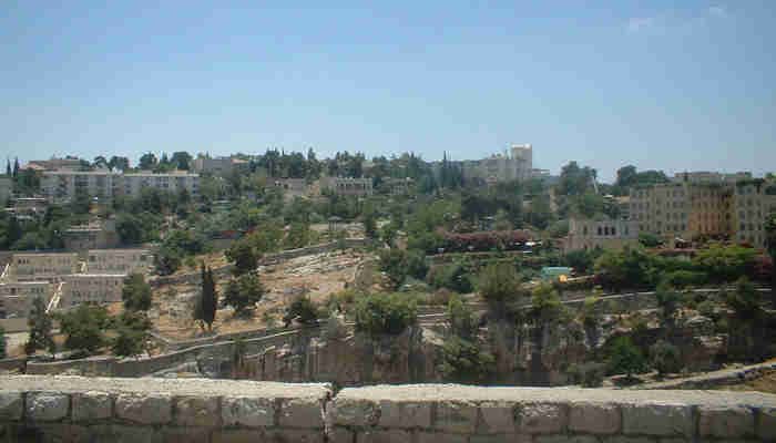 El Monte de los Olivos en Jerusalen